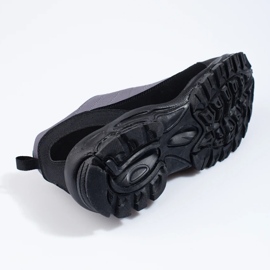 Chaussures trekking homme DK aqua Softshell gris le noir 2 Chaussures trekking homme DK aqua Softshell gris le noir 2