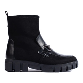 Bottines femme Vinceza noires le noir 2