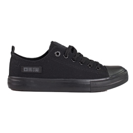 Baskets Big Star pour femme KK274009 noir 1