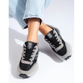 Baskets Big Star pour femme KK274100 le noir 1