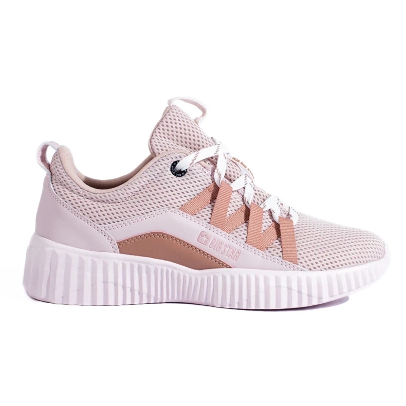 Baskets femme Big Star KK274058 rose 1 Baskets femme Big Star KK274058 rose 1