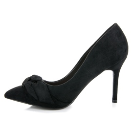 Bestelle Talons en daim noir 1
