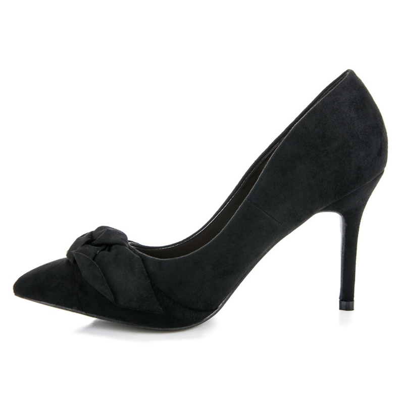 Bestelle Talons en daim le noir 1