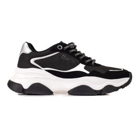 Baskets Big Star pour femme KK274383 noir 1