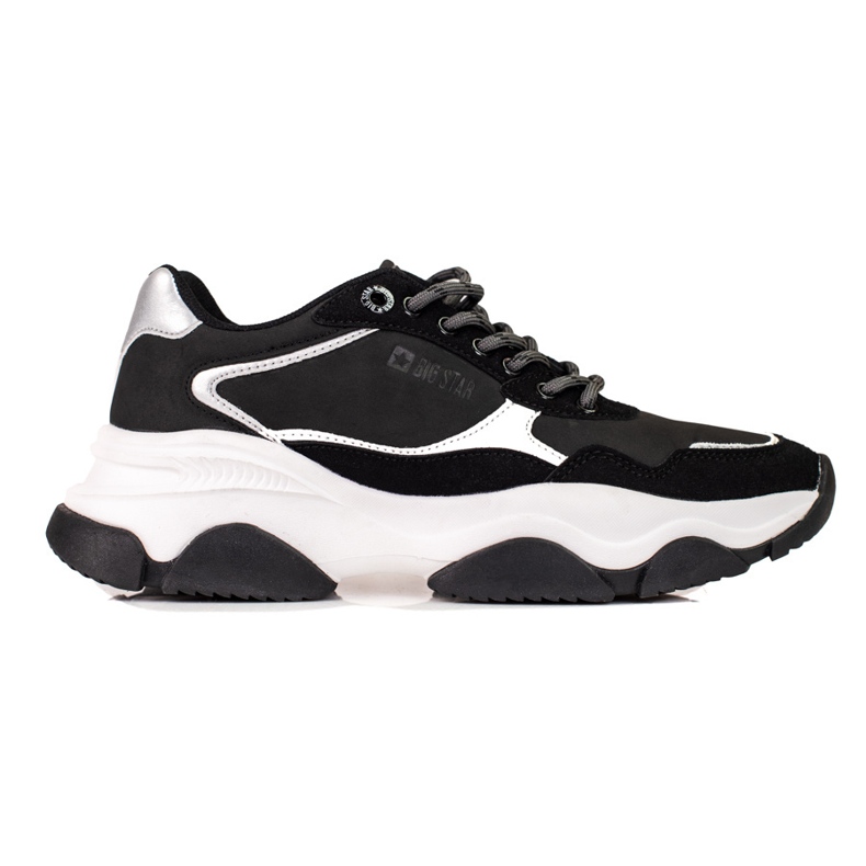 Baskets Big Star pour femme KK274383 noir 1