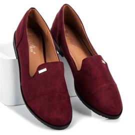 Best Shoes Chaussures en daim rouge 1