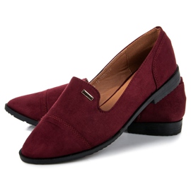 Best Shoes Chaussures en daim rouge 2