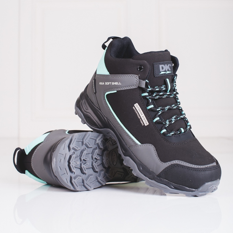 Chaussures de trekking montantes DK homme avec protection le noir 2