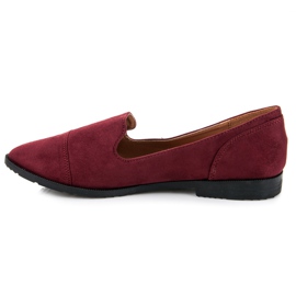 Best Shoes Chaussures en daim rouge 3