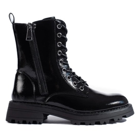 J. Star Shelovet ouvrières pour femmes avec fermeture éclair décorative le noir 2 J. Star Shelovet ouvrières pour femmes avec fermeture éclair décorative le noir 2