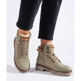 Bottes femme grises 2
