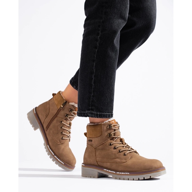 Chaussures de randonnée marron femme brun 1