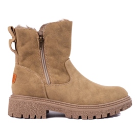 Bottes isolées pour femmes brun 2