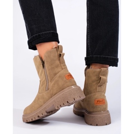 Bottes isolées pour femmes brun 4