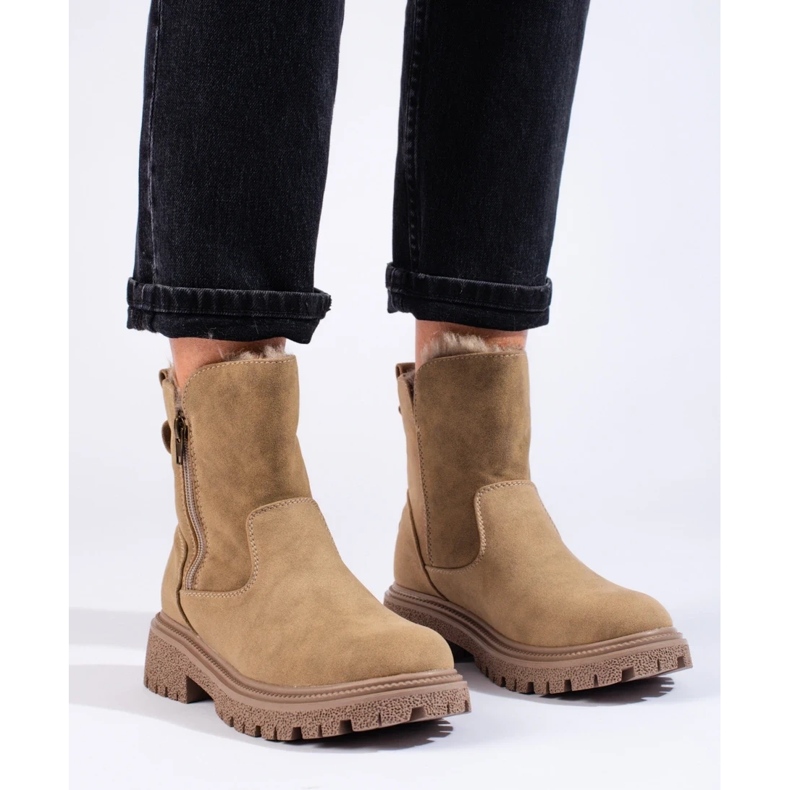 Bottes isolées pour femmes brun 1