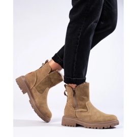 Bottes isolées pour femmes brun 3