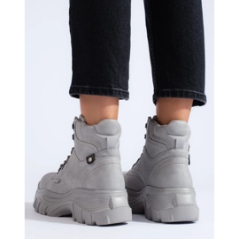 Trappeurs gris Big Star KK274367 1