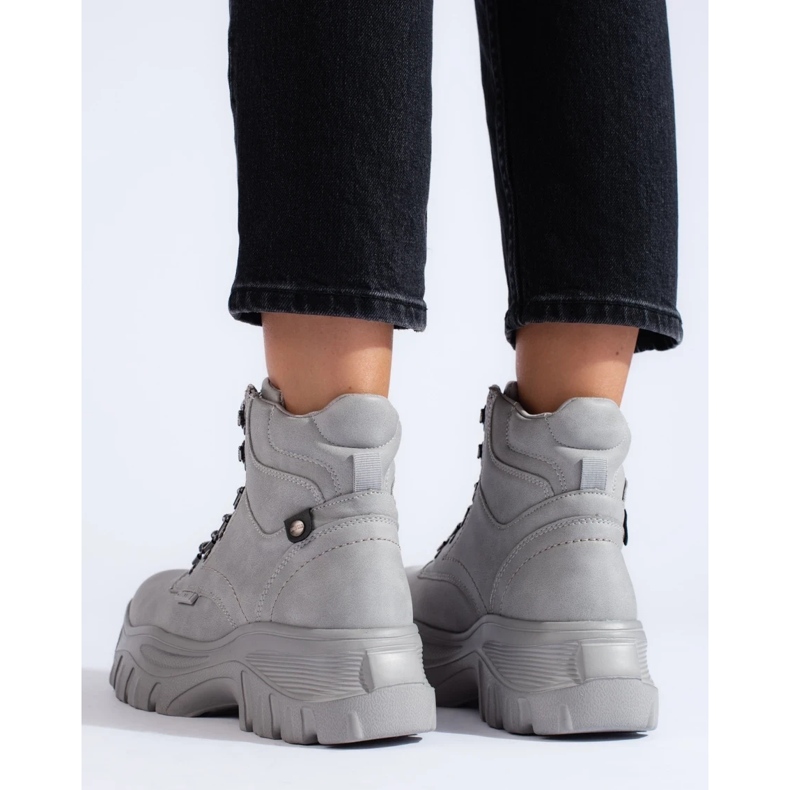 Trappeurs gris Big Star KK274367 1