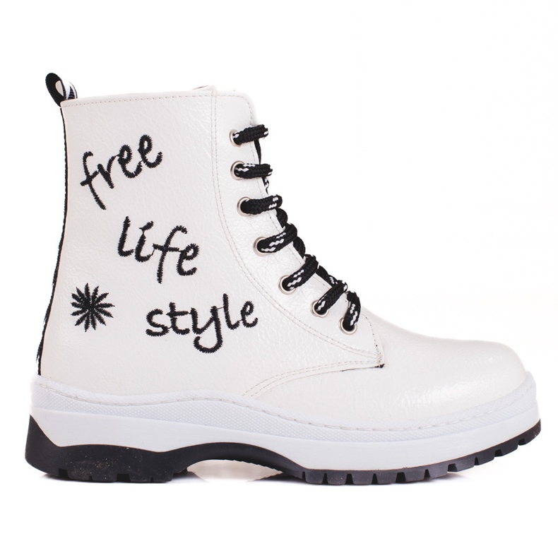 W. Potocki Bottes blanches pour filles de Potocki 1