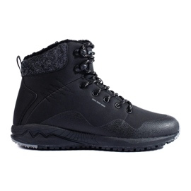 DK Bottes de randonnée hautes noires pour femmes avec isolation Shelovet le noir 1