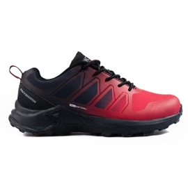 Chaussures de trekking homme DK Softshell rouges le noir 1 Chaussures de trekking homme DK Softshell rouges le noir 1