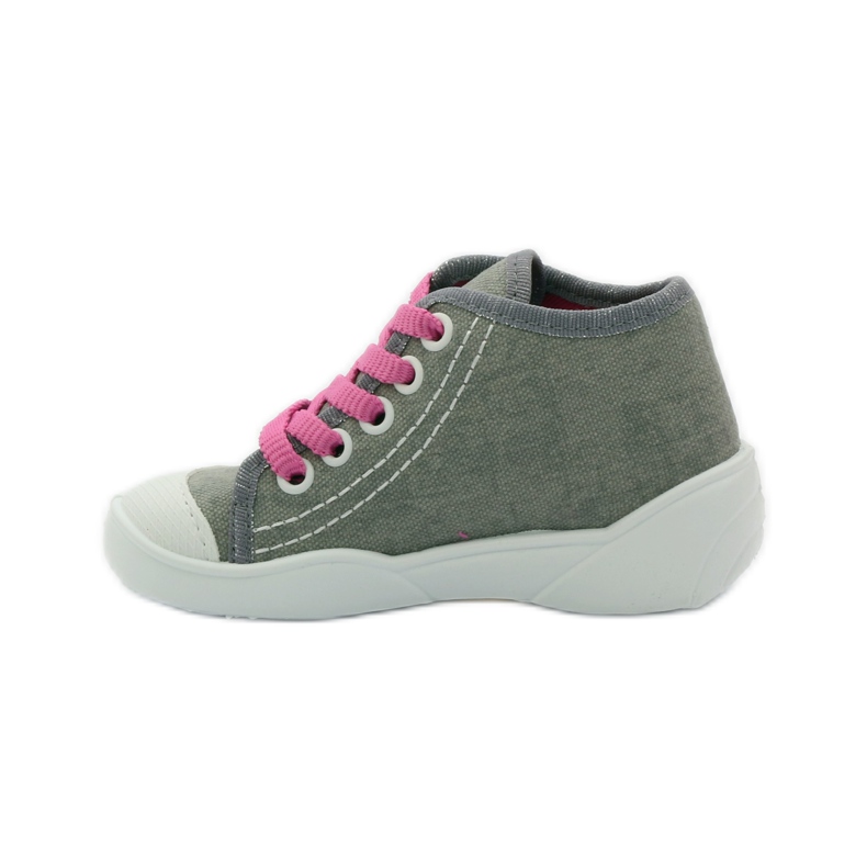 Chaussons sur baskets Befado 218P048 konik rose gris 2 Chaussons sur baskets Befado 218P048 konik rose gris 2