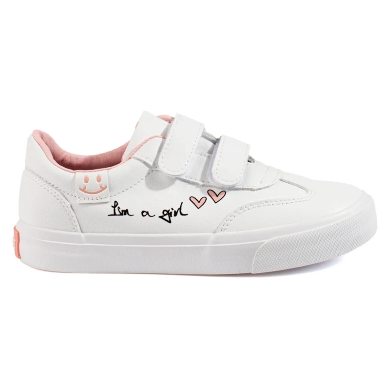 W. Potocki Chaussures de sport velcro pour filles Potocki blanc 1