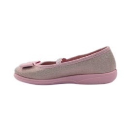 Chaussons nœud rose Befado 346x033 2