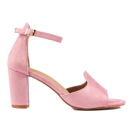 Sandales roses pour femmes sur le poteau par W. Potocki 1 Sandales roses pour femmes sur le poteau par W. Potocki 1