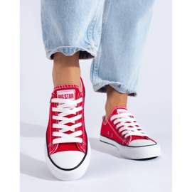 Baskets classiques rouges Big Star T274020603 1