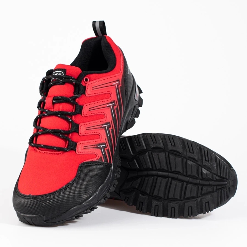 Chaussures de trekking DK homme rouges 2