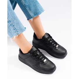 Chaussures de sport classiques pour femmes Shelovet noires 1