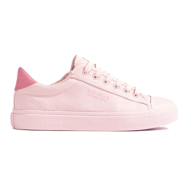 Baskets roses pour femmes Big Star LL274095 2 Baskets roses pour femmes Big Star LL274095 2