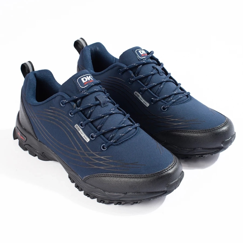 Chaussures de trekking softshell homme DK bleu 1 Chaussures de trekking softshell homme DK bleu 1