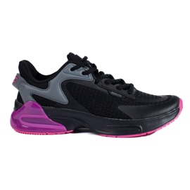 Chaussures de sport noires pour femmes Big Star LL274335 le noir 1
