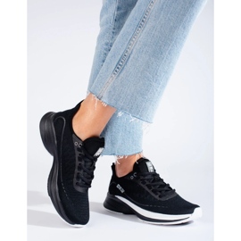 Chaussures de sport noires à semelle épaisse Big Star LL274327 le noir 2