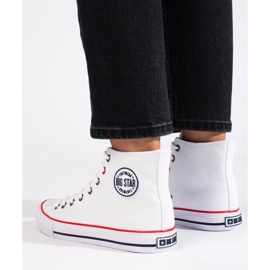 Baskets montantes femme Big Star T274026101 blanches 1 Baskets montantes femme Big Star T274026101 blanches 1