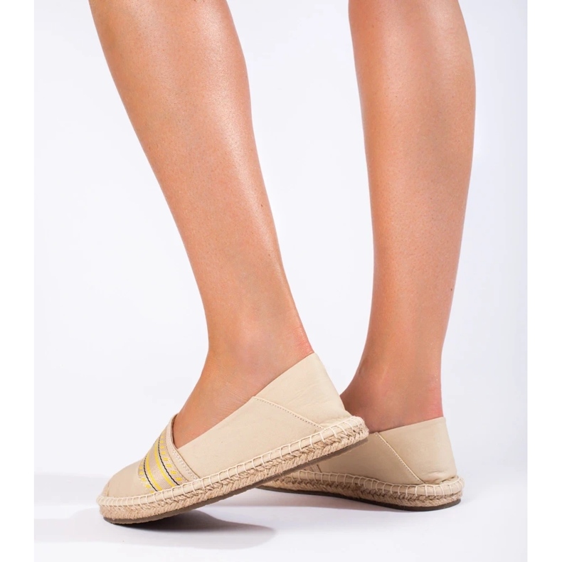 Espadrilles femme Big Star beiges LL274895 1