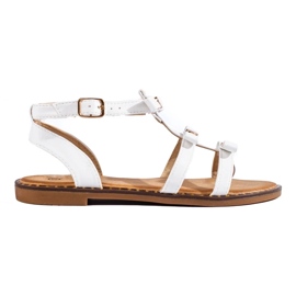 Sandales blanches femme Shelovet 2