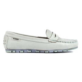 Mocassins en daim vert clair pour femmes de Shelovet 2