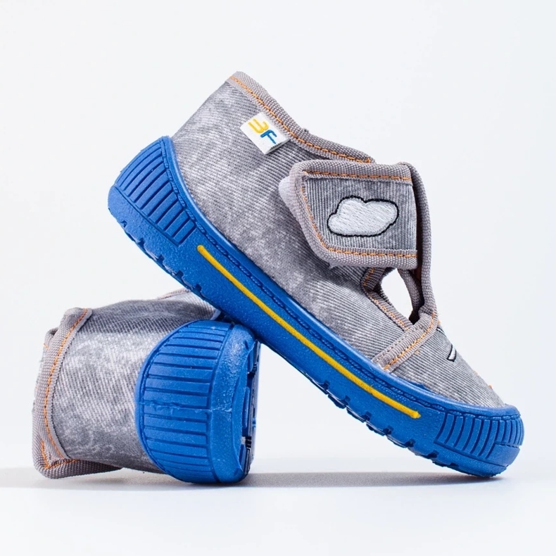 Chaussons hélicoptère gris de Shelovet 2 Chaussons hélicoptère gris de Shelovet 2