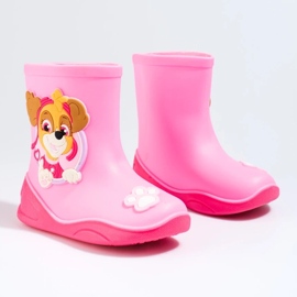 Bottes en caoutchouc pour enfants Shelovet, rose clair 2