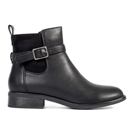 Bottes classiques pour femmes Shelovet noires 2