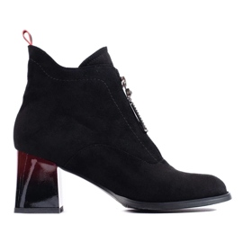 Bottes en daim noir de Shelovet le noir 2
