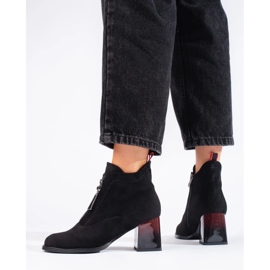 Bottes en daim noir de Shelovet le noir 4