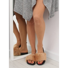 Chaussons fourrure beige S36 beige 1 Chaussons fourrure beige S36 beige 1