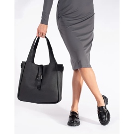 Mocassins femme élégants noirs 2