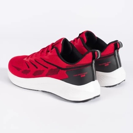 Vico Chaussures de sport en mesh pour hommes rouges 2