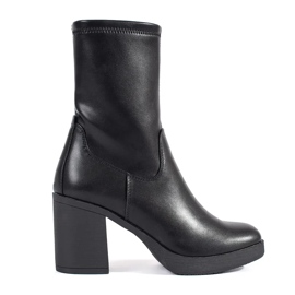 Bottines noires pour femmes de Sergio Leone le noir 1