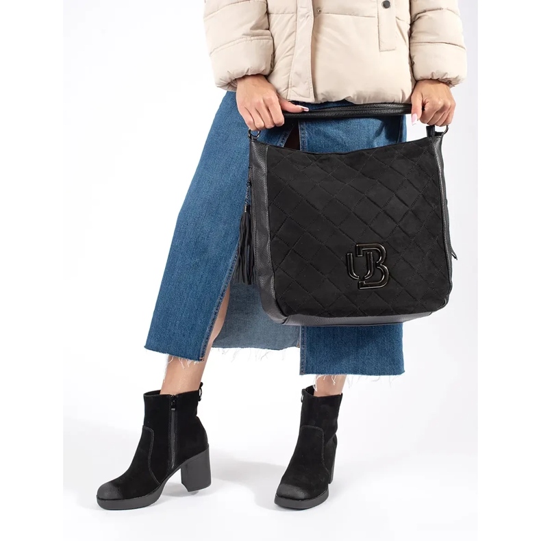 Bottines pour femmes en cuir noir de Sergio Leone 2